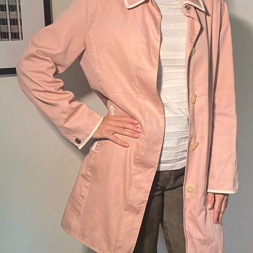 Coach rain coat